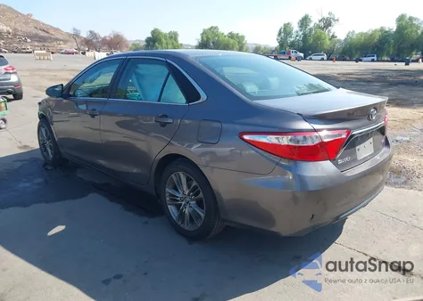 2016 Toyota Camry Se z USA, uszkodzony, nr VIN 4T1BF1FK2GU248416